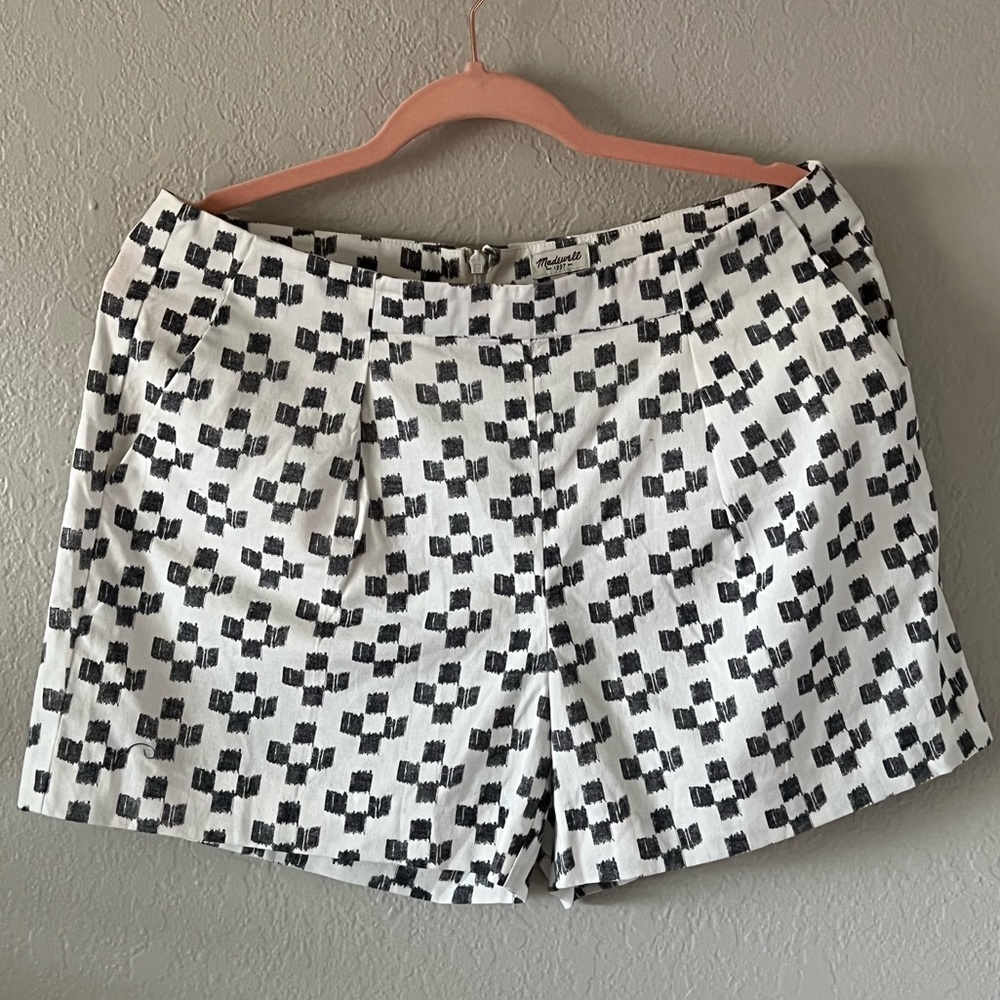 Madewell 💙 Blue & White Block Shorts